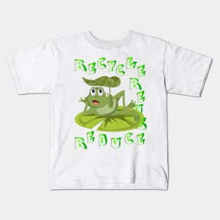 ENVIRONMENTAL FROG Kids T-Shirt